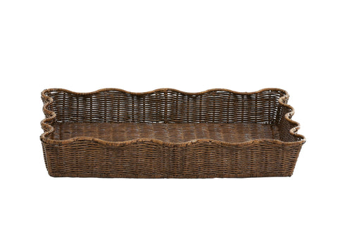 FA-284 Large Wavy Scallop Tray