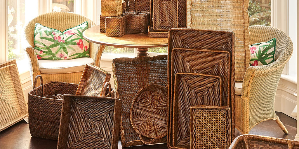 Quality Rattan Trays